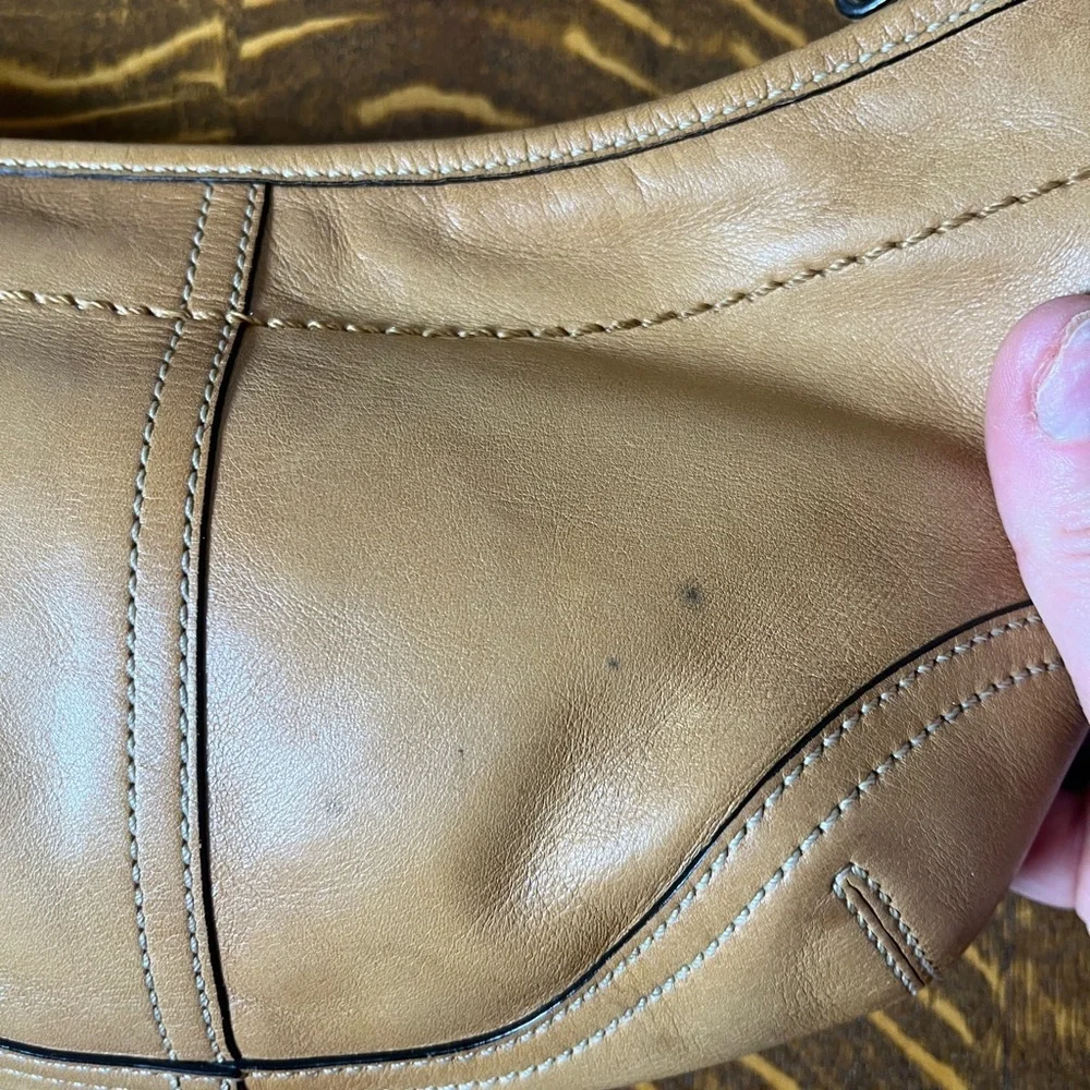 Coach Tan Leather SoHo Hobo Shoulder Bag - Picture 9 of 14